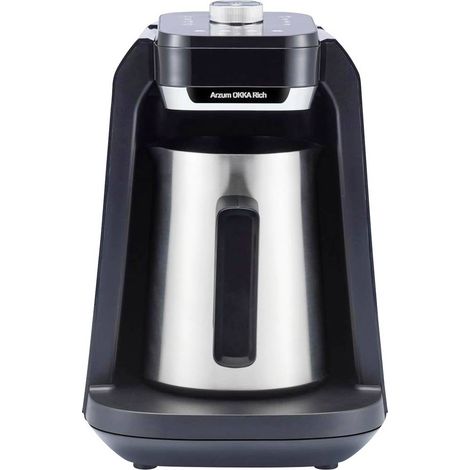 arzum ESPRESSOKANNE mit MILCHAUFSCHÄUMER und WASSERTANK Macchina per il caffè Cromo Capacità tazze=5 Con ugello schiuma (1/5)