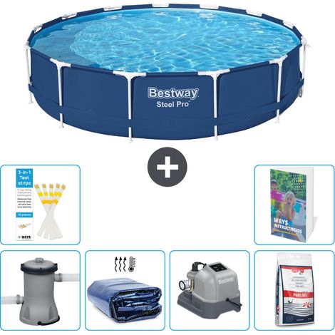 Bestway Piscina Bestway Steel Pro Rotonda - 396x84 cm - 7-pezzi  S329