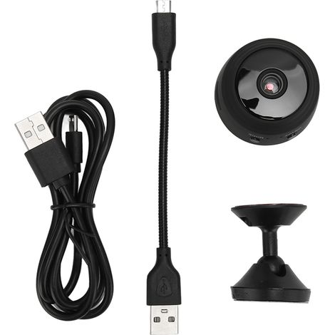 Caméra WiFi Intelligente 2K Angle de Vision 150° Vision Nocturne Détection de Mouvement Alerte Enregistrement en Boucle pour iOS Android (1/5)