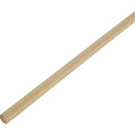Centrale Brico – Quart-de-rond médium MDF arrondi 14 x 14 mm – Longueur 2,44 m – Finition élégante pour projets intérieurs