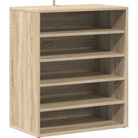 Maison Exclusive - Scarpiera Rovere Sonoma 60x35x70 cm in Truciolato (1/5)