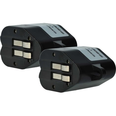vhbw 2x Akku kompatibel mit Siemens VSR 8000 Sensor Cruiser Saugroboter (3000 mAh, 6 V, NiMH) (1/4)
