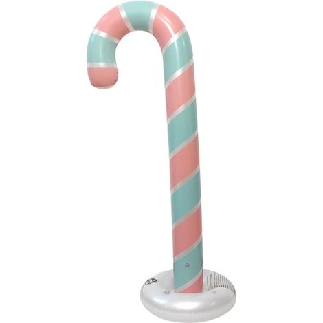 Guirlande Gonflable Sucette - PVC Étanche - 60 x 40 x 130 cm - Décoration Noël Jardin Extérieur Intérieur - 1 Pièce (1/5)