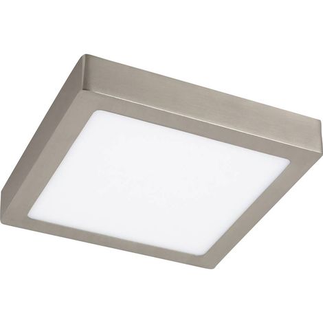 Plafoniera incasso quadrata 22,5cm 18W LED cromo Rabalux (1/5)