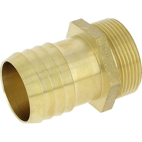 Somatherm – Raccord laiton mâle 1'1/2 – Diamètre 40/49 mm – Pour tuyaux polyéthylène PTR – Température max +70°C – A.C.S. conforme (1/5)