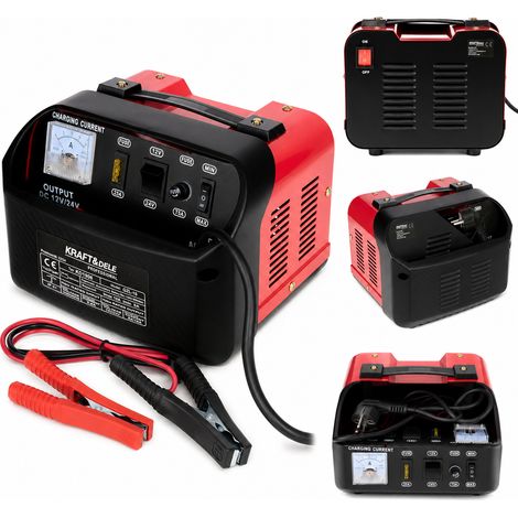 Caricabatterie per auto 12V/24V 20A Kraft&Dele