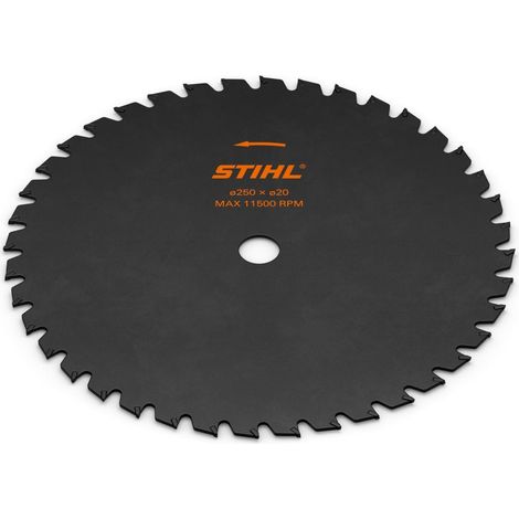 Couteau à herbe antiprojection 40 dents 250x20mm STIHL 4000 713 3806