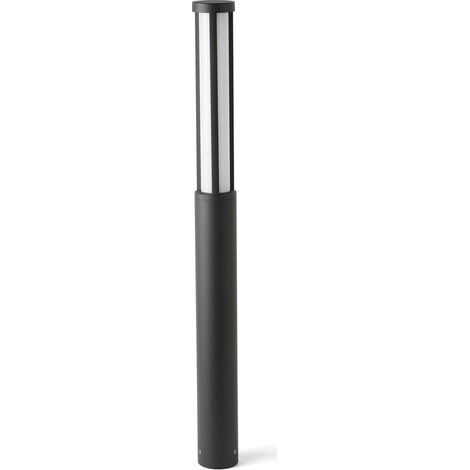 Faro Logar-2 - Paletto luminoso a LED da esterno alto grigio scuro IP54 (1/4)