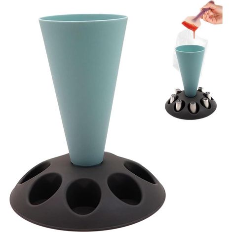 Support Pour Douilles - Support De Rangement Pour Douilles À Pâtisserie - Pour Gâteaux Pain Mousse Gelée Chocolat - 1 Pièce (1/5)