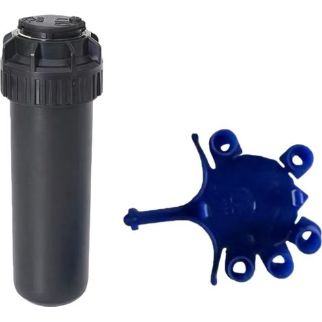 Arroseur Enterré Automatique 4 Sorties - Raccord DN15 (1/2") pour Système d'Irrigation de Jardin et Pelouse (1/2)