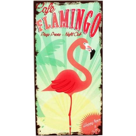 Décoration Flamingo café