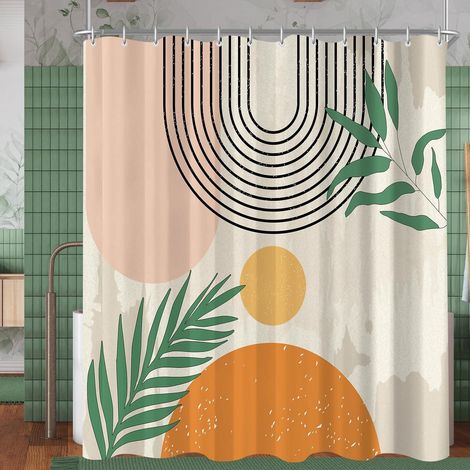 Duschvorhang 180x200 Boho Boho Style H200 x B180 cm (1er Pack) (1/5)