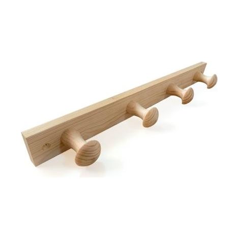 Colgador Pared 4 Pomos Inofix Mad Miel 3774 3774-9 Ud (1/2)