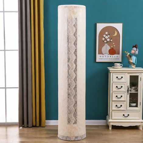 Housse de protection pour climatiseur colonne cylindrique rose perles café 170 cm 170 cm réf 6872 20 × 20 × 0,3 cm 400 g – Livraison gratuite