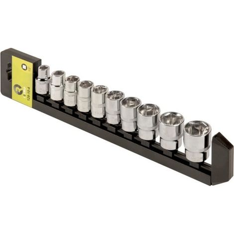 IRIMO - Jeu de douilles 6 pans 1/2" avec présentoir, 10 pièces