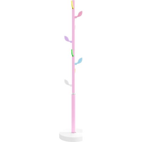 vidaXL Appendiabiti Rosa 172 cm in Ferro Verniciato a Polvere (1/5)