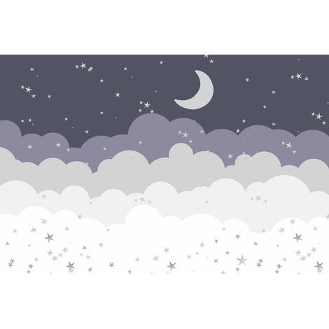 Papier peint panoramique Enfants - Nuit - 390 cm x 260 cm (1/2)