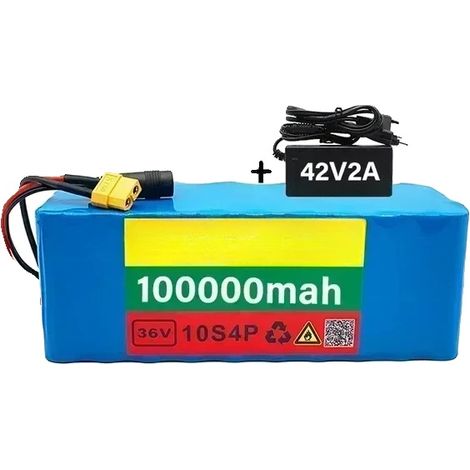 Batterie, 60Ah, Configuration Lithium-Ion 36V, 10S4P XT60-DC (1/2)