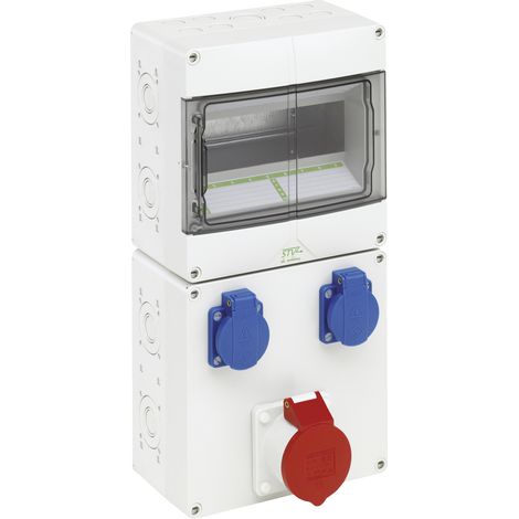 Spelsberg CEE-Steckdosen-Kombination STV 912-S IP44 200 x 400 x 122mm