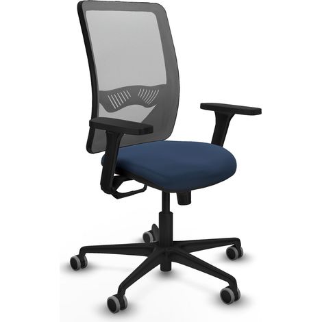 Bürostuhl piqueras y crespo Zulema grau Netz und Leder (1/2)