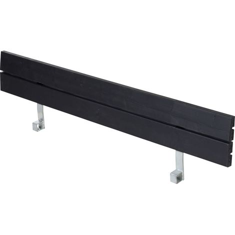 Plus Rückenlehne Zigma 166 cm schwarz Gartenbänke