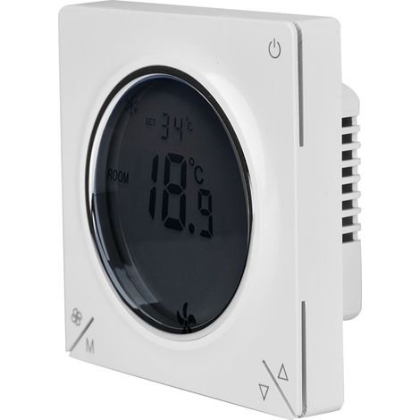 LCD-Klimaanlage mit Gebläsekonvektor, Zentralthermostat, Kühlung, Heizung, Raumtemperaturregler (1/5)
