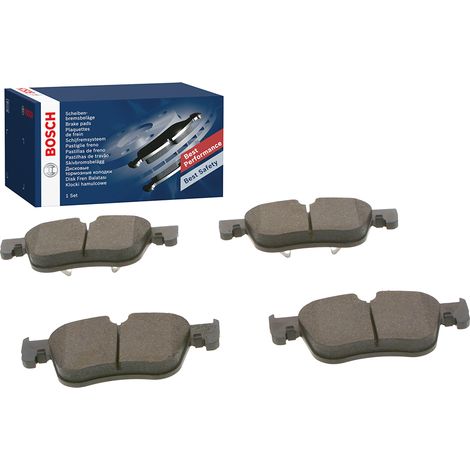 Bosch BP1691 Plaquettes de frein - avant - ECE-R90 - 1 jeu de 4 plaquettes (1/5)