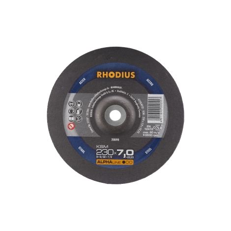 Rhodius KSM Metall Schruppscheibe Ø230 mm - 7 mm - 22.23 mm