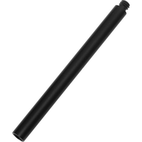 Halterung für Tanklampe aus Aluminiumlegierung, 1/4"-Gewinde, flache ausziehbare Stange, Tanklampenadapter, ideal für Camping und Outdoor-Aktivitäten (schwarz). (1/4)