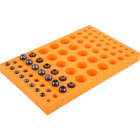 Boîte de rangement pour pinces porte-forets ER11/ER20, organiseur de fraises, plateau de maintien, set d'outils (1/5)