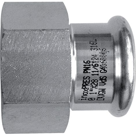 SCELTO DA DESIVERO Manicotto misto con filetto femm.28x3/4 codice prod: DSV07653 (1/3)