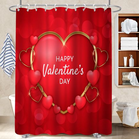 Rideau de bain 180x180 Étanche polyester pour salle de bain pour créer une ambiance spa (1/5)