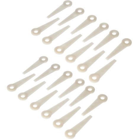 24 Kunststoff-Schneidmesser für Stihl PolyCut Rasenmäher, Teilenummer 4111-007-1001 (1/5)