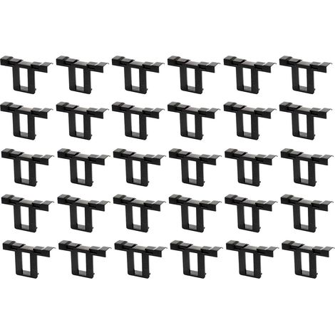Clips de drainage pour panneaux solaires Installation facile en forme de T Clips de drainage pour panneaux solaires de toiture résidentielle Pour caravanes, camping-cars, caravanes, feux de signali (1/5)