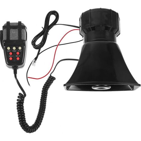 Sistema de alarma para coche con bocina y mando a distancia inalámbrico (1 juego) para uso doméstico. (1/5)