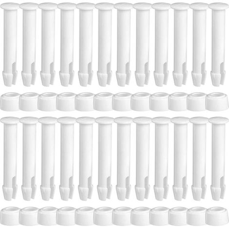 Lot de 24 fixations Intex pour piscine tubulaire et piscine ronde de 5,5 cm de diamètre (1/4)