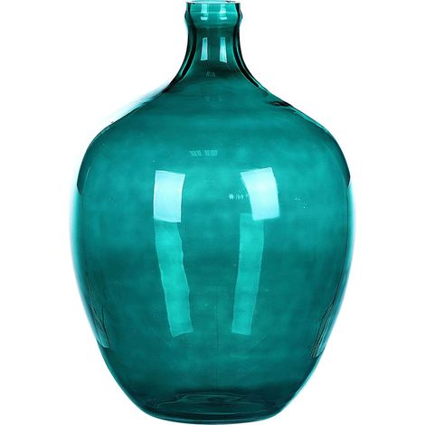 Flower Vase ROTI Glass 39 cm Turquoise (1/5)