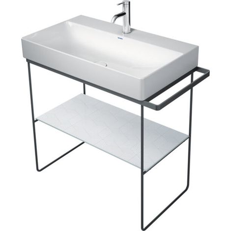 Duravit DuraSquare console en métal 86,5x45,1cm, pour lavabo (1/3)