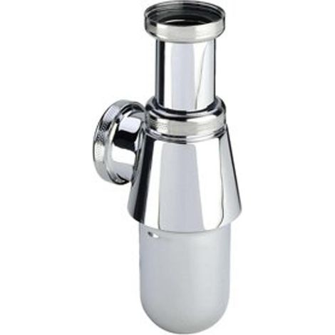 Siphon de lavabo et bidet en laiton chromé grand culot 33x42 105082 - VIEGA SARL (1/4)
