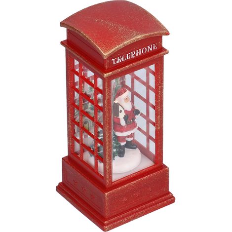 Lanterne décorative de Noël, veilleuse de table, boule à neige lumineuse, lanterne, vieil homme (1/5)