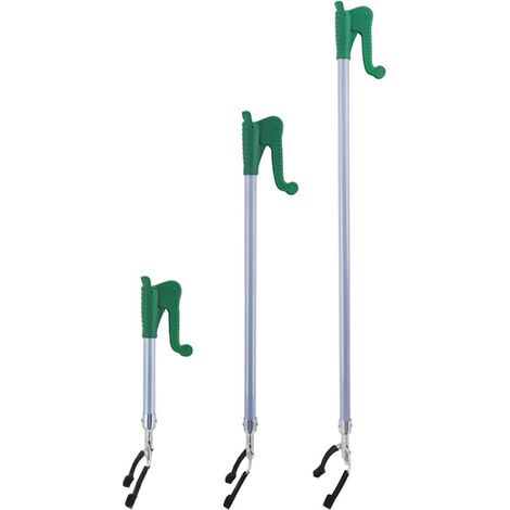 Outil de ramassage, pince à long manche, outil d'assistance pour les personnes âgées, utilisé pour ramasser les déchets au sol et collecter les déchets de jardin (40 cm, 70 cm, 100 cm). (1/5)