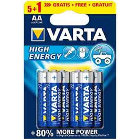 pile alcaline AAA LR03 pour Accessoires et entretien VARTA 4903121496