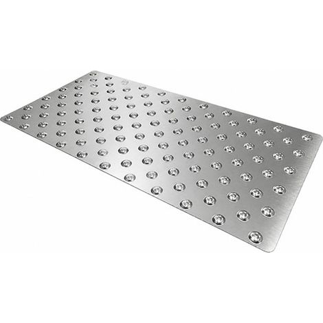 Dalle antidérapante - Inox 304L - Lxl : 830x420mm - 571105