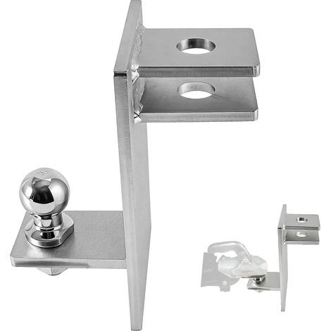 Boule Attelages pour Remorque, 50mm Rotule Barre d'attelage Boule Attelage pour Tracteurs Attelage daide à la Manœuvre pour remorque de Voiture Barre de Traction pour Tracteurs Camions VUS et VR (1/5)