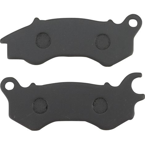 Disc brake pads, silver corner sizes 11041.78 and 111.644.58, motorcycle brake pad kit. (1/4)