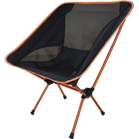 a Chaise pliante de camping, Compacte, CNO, Batyline, Couleur: noir (1/4)