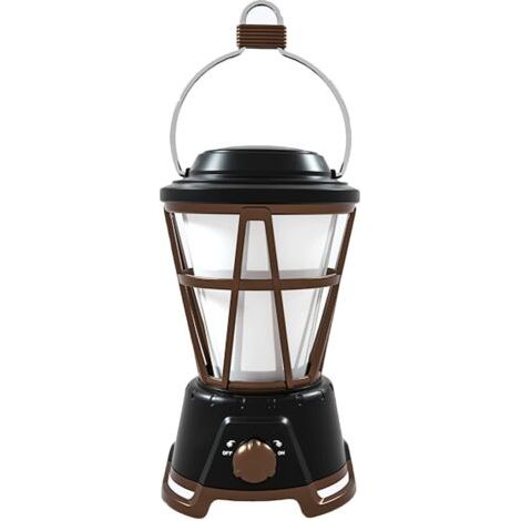 Lanterne Camping LED, Lampe Camping Rechargeable Puissante 1000lm, Lampe Torche pour Eclairage Extéieur, Luminosité Réglable 2 Modes, Eclairage Camping Etanche pour Camping, Excursions, Secours, Pêche (1/5)