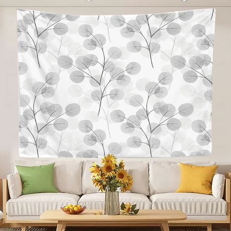 Tapisserie murale bohème amusante, nappe de chambre ou décoration de fête 150x130cm (1/5)