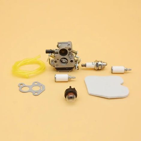 Carburetor air filter, fuel line filter, compatible with Husqvarna 235, 235E, 236, 236E, 240 and 240E garden chainsaws (spare part). - AquaForge