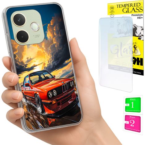 Funda para Oppo A5 Pro Photo Cover Case Back Case + Cristal 9H (1/5)
